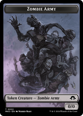 Servo // Zombie Army Double-Sided Token [Modern Horizons 3 Tokens] | Deep Dive Games St. Marys