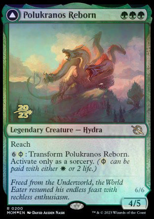 Polukranos Reborn // Polukranos, Engine of Ruin [March of the Machine Prerelease Promos] | Deep Dive Games St. Marys