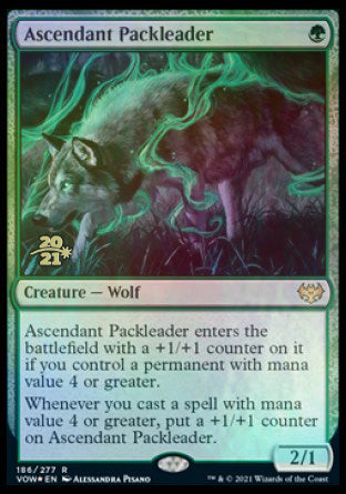 Ascendant Packleader [Innistrad: Crimson Vow Prerelease Promos] | Deep Dive Games St. Marys