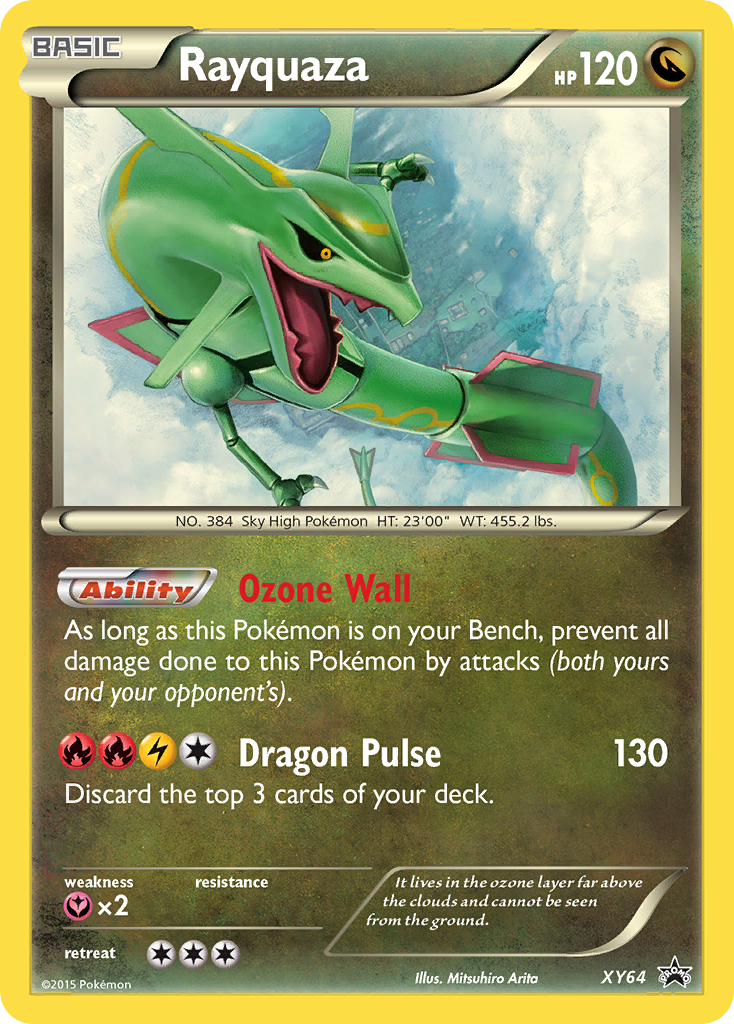 Rayquaza (XY64) [XY: Black Star Promos] | Deep Dive Games St. Marys