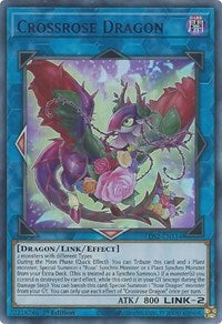 Crossrose Dragon (Purple) [LDS2-EN114] Ultra Rare | Deep Dive Games St. Marys