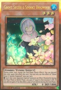 Ghost Sister & Spooky Dogwood (Alternate Art) [MAGO-EN013] Gold Rare | Deep Dive Games St. Marys