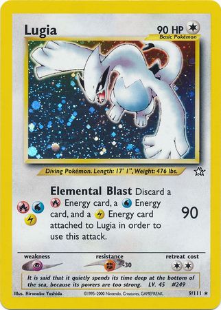 Lugia (9/111) [Neo Genesis Unlimited] | Deep Dive Games St. Marys
