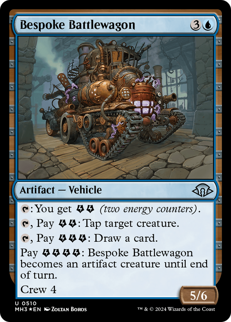 Bespoke Battlewagon (Ripple Foil) [Modern Horizons 3] | Deep Dive Games St. Marys