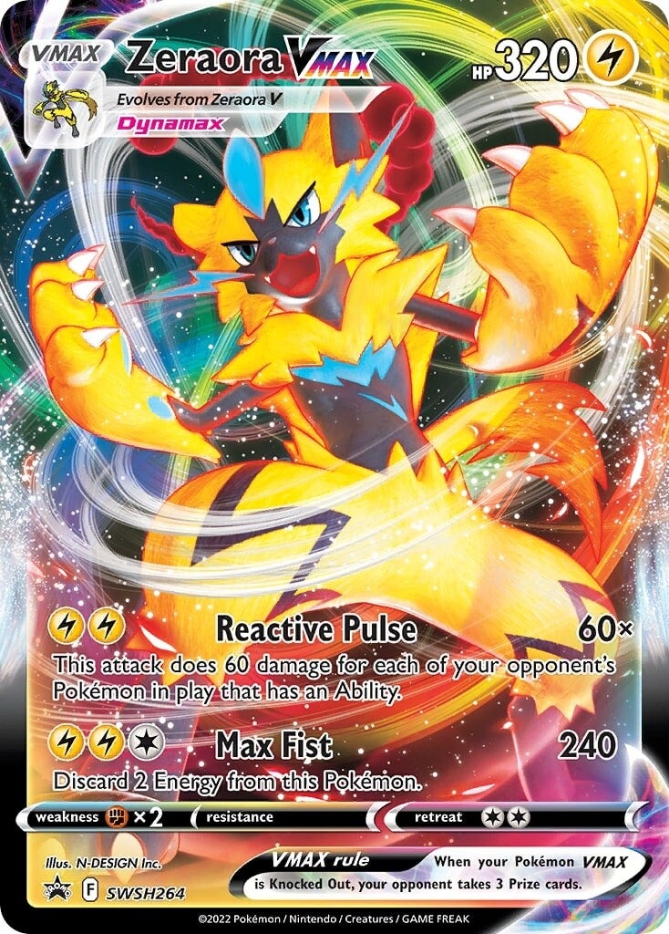 Zeraora VMAX (SWSH264) [Sword & Shield: Black Star Promos] | Deep Dive Games St. Marys