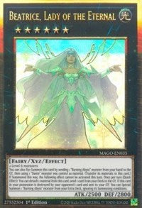 Beatrice, Lady of the Eternal [MAGO-EN035] Gold Rare | Deep Dive Games St. Marys