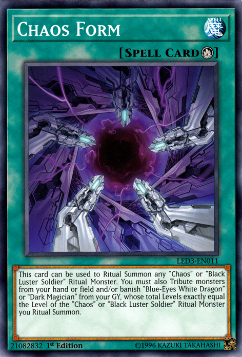 Chaos Form [LED3-EN011] Common | Deep Dive Games St. Marys