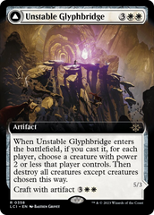 Unstable Glyphbridge // Sandswirl Wanderglyph (Extended Art) [The Lost Caverns of Ixalan] | Deep Dive Games St. Marys