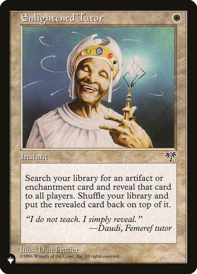 Enlightened Tutor [The List] | Deep Dive Games St. Marys