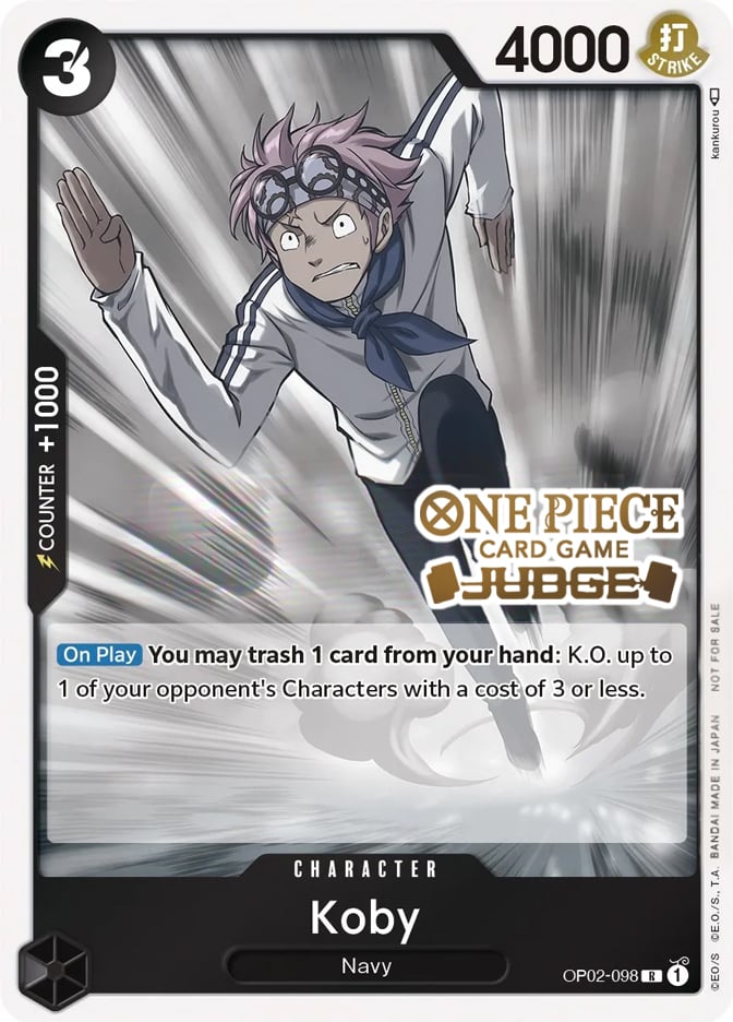 Koby (Judge) [One Piece Promotion Cards] | Deep Dive Games St. Marys