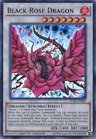 Black Rose Dragon (LC05-EN004) [LC05-EN004] Ultra Rare | Deep Dive Games St. Marys