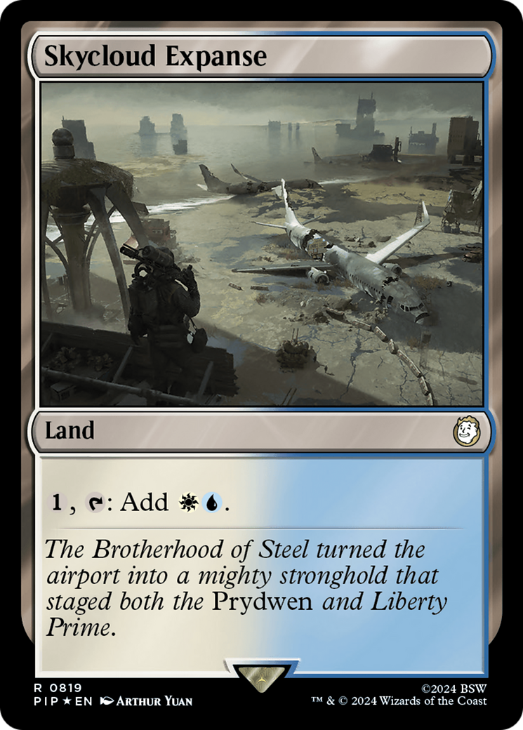 Skycloud Expanse (Surge Foil) [Fallout] | Deep Dive Games St. Marys