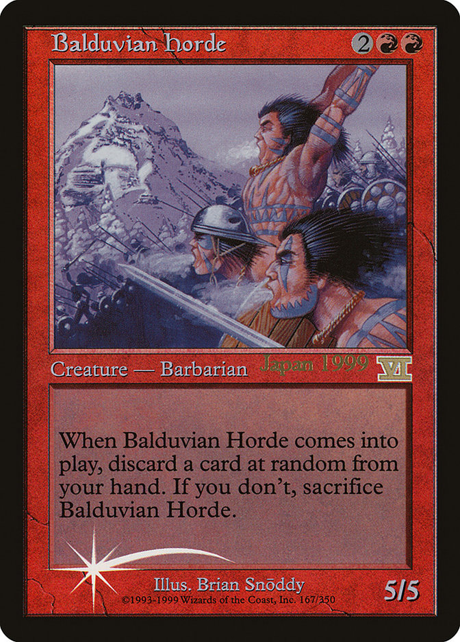 Balduvian Horde (Worlds) [World Championship Promos] | Deep Dive Games St. Marys