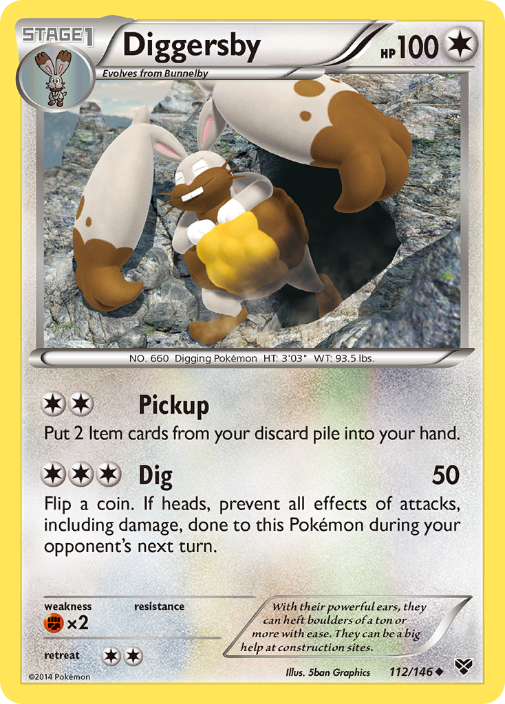 Diggersby (112/146) [XY: Base Set] | Deep Dive Games St. Marys