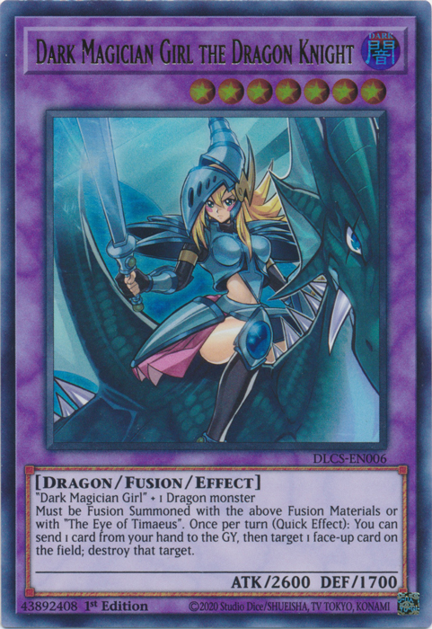 Dark Magician Girl the Dragon Knight [DLCS-EN006] Ultra Rare | Deep Dive Games St. Marys