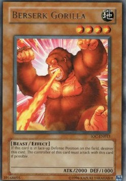 Berserk Gorilla [IOC-EN013] Rare | Deep Dive Games St. Marys