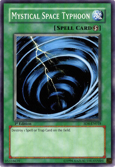 Mystical Space Typhoon [SD6-EN018] Common | Deep Dive Games St. Marys