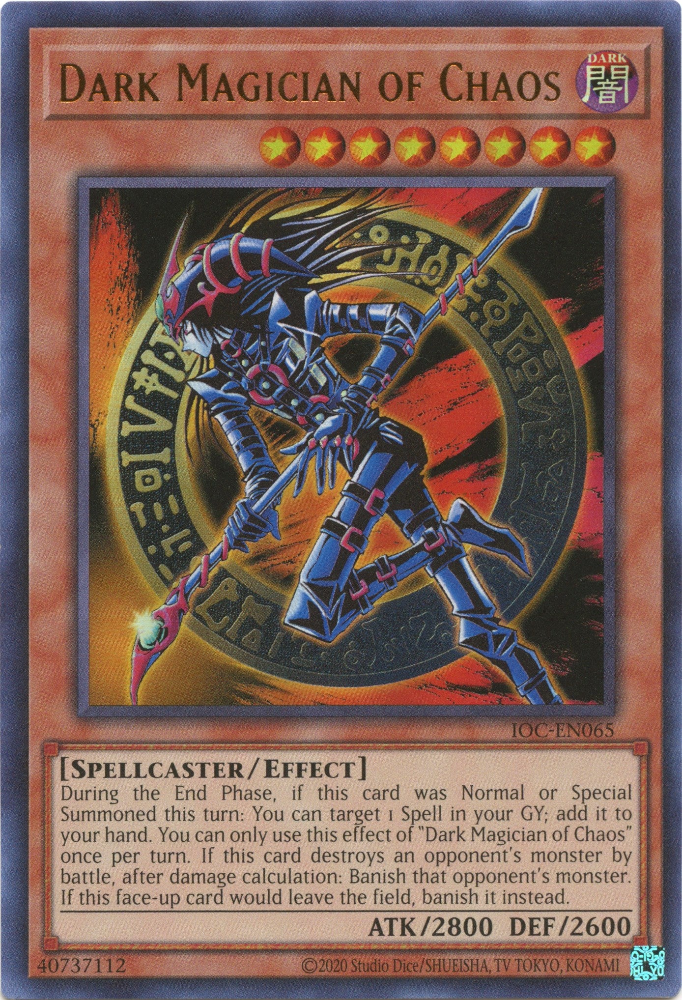 Dark Magician of Chaos (25th Anniversary) [IOC-EN065] Ultra Rare | Deep Dive Games St. Marys