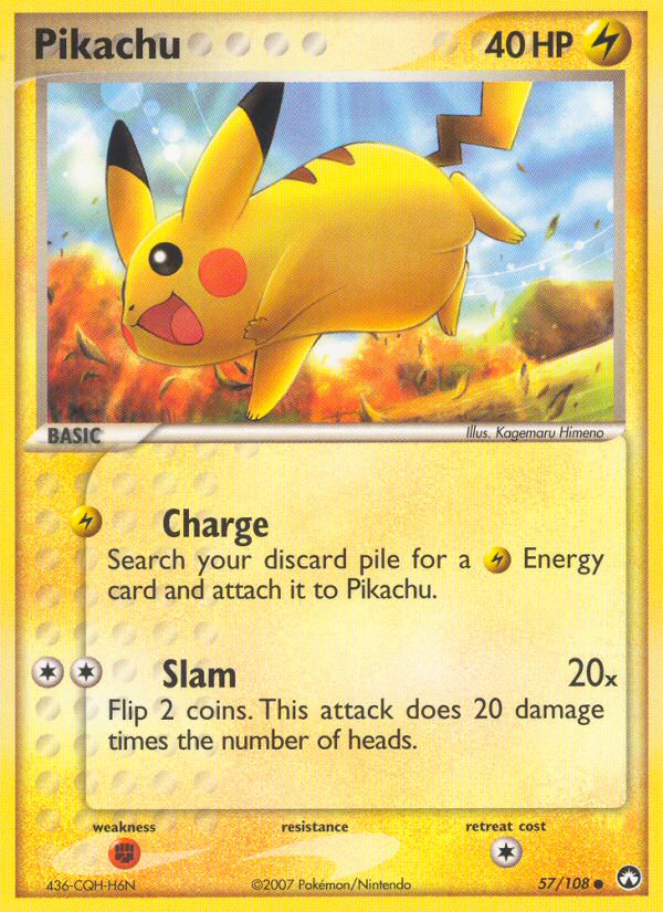 Pikachu (57/108) [EX: Power Keepers] | Deep Dive Games St. Marys