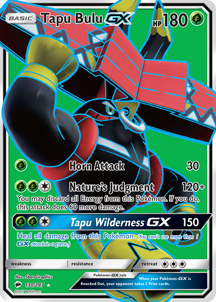 Tapu Bulu GX (130/147) [Sun & Moon: Burning Shadows] | Deep Dive Games St. Marys