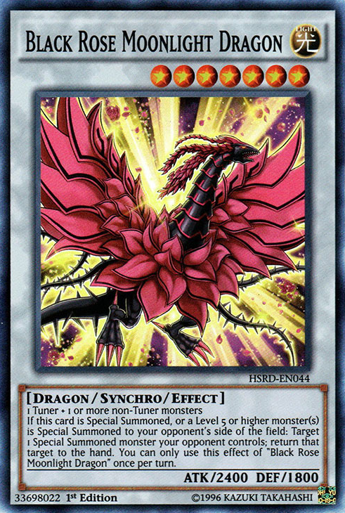 Black Rose Moonlight Dragon [HSRD-EN044] Super Rare | Deep Dive Games St. Marys