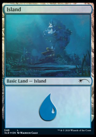 Island (Under the Sea) (548) [Secret Lair Drop Promos] | Deep Dive Games St. Marys