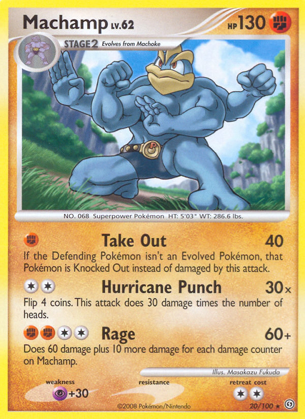 Machamp (20/100) [Diamond & Pearl: Stormfront] | Deep Dive Games St. Marys