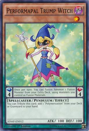 Performapal Trump Witch [SDMP-EN012] Common | Deep Dive Games St. Marys