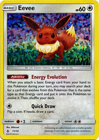 Eevee (11/12) [McDonald's Promos: 2018 Collection] | Deep Dive Games St. Marys