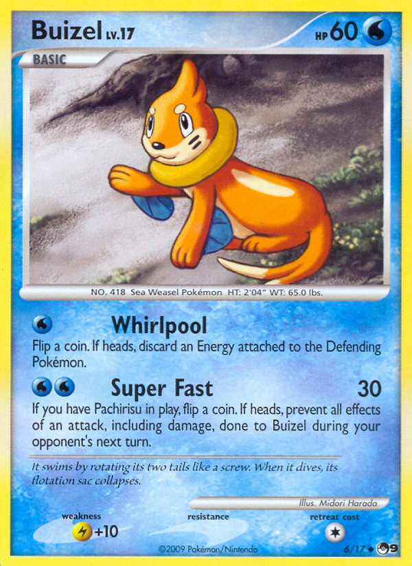 Buizel (6/17) [POP Series 9] | Deep Dive Games St. Marys