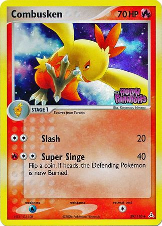 Combusken (39/110) (Stamped) [EX: Holon Phantoms] | Deep Dive Games St. Marys