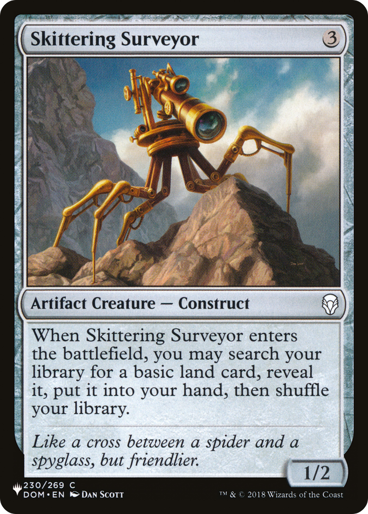 Skittering Surveyor [The List] | Deep Dive Games St. Marys
