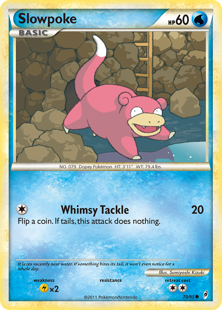 Slowpoke (70/95) [HeartGold & SoulSilver: Call of Legends] | Deep Dive Games St. Marys