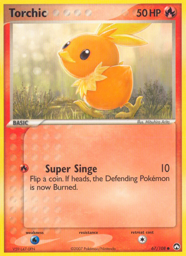 Torchic (67/108) [EX: Power Keepers] | Deep Dive Games St. Marys