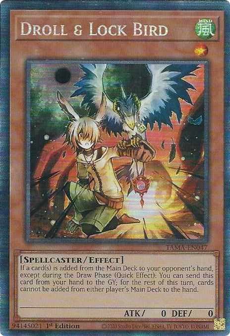 Droll & Lock Bird [TAMA-EN047] Collector's Rare | Deep Dive Games St. Marys