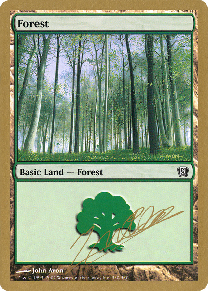 Forest (jn350) (Julien Nuijten) [World Championship Decks 2004] | Deep Dive Games St. Marys