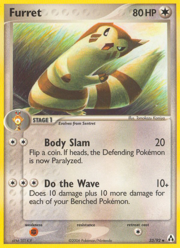 Furret (33/92) [EX: Legend Maker] | Deep Dive Games St. Marys