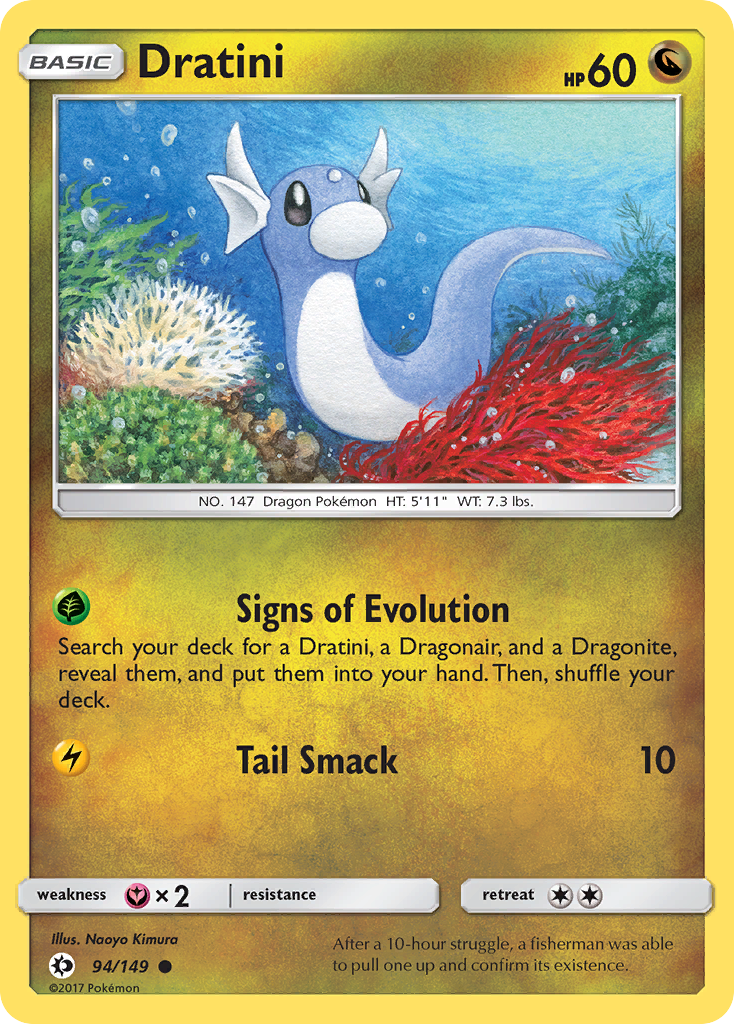 Dratini (94/149) [Sun & Moon: Base Set] | Deep Dive Games St. Marys