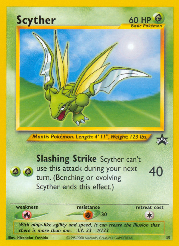 Scyther (45) [Wizards of the Coast: Black Star Promos] | Deep Dive Games St. Marys