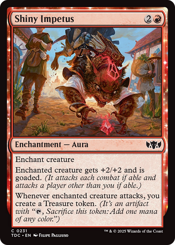 Shiny Impetus [Tarkir: Dragonstorm Commander] | Deep Dive Games St. Marys
