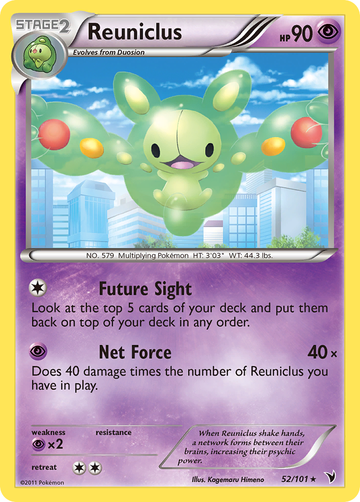 Reuniclus (52/101) [Black & White: Noble Victories] | Deep Dive Games St. Marys