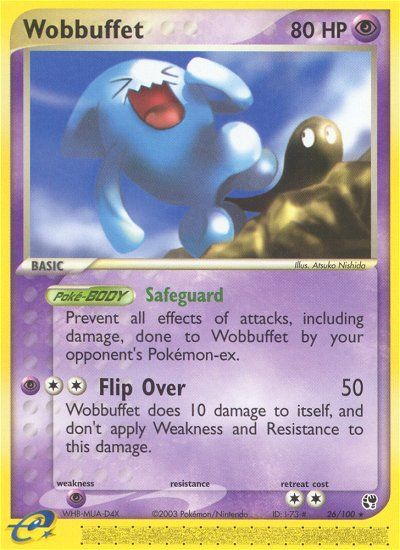 Wobbuffet (26/100) [EX: Sandstorm] | Deep Dive Games St. Marys