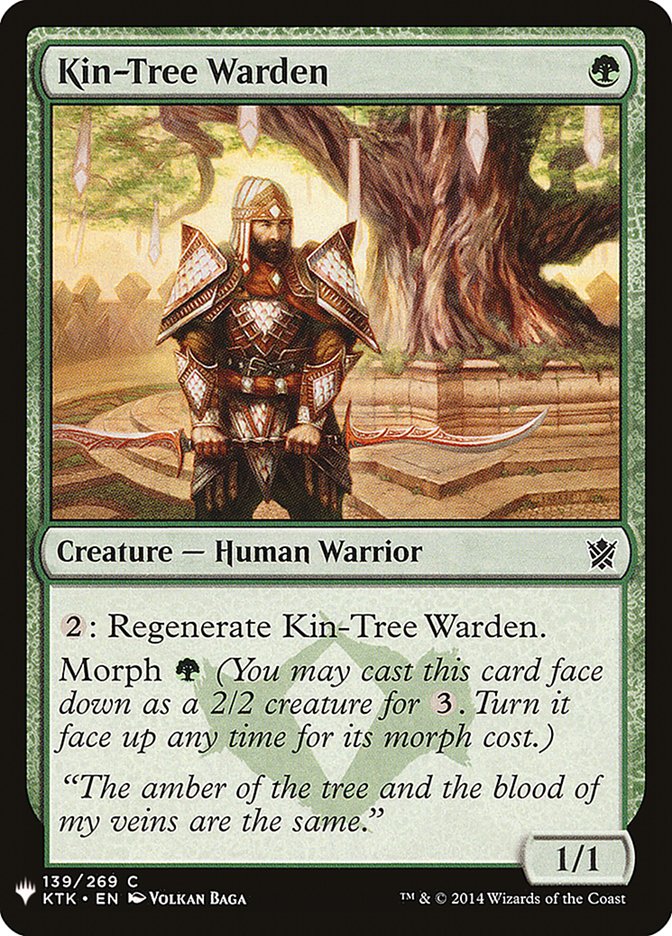 Kin-Tree Warden [Mystery Booster] | Deep Dive Games St. Marys
