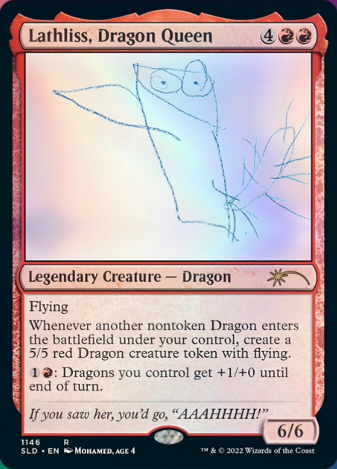 Lathliss, Dragon Queen (1146) [Secret Lair Drop Series] | Deep Dive Games St. Marys
