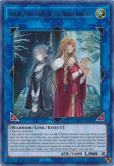 Isolde, Two Tales of the Noble Knights [EXFO-EN094] Ultra Rare | Deep Dive Games St. Marys