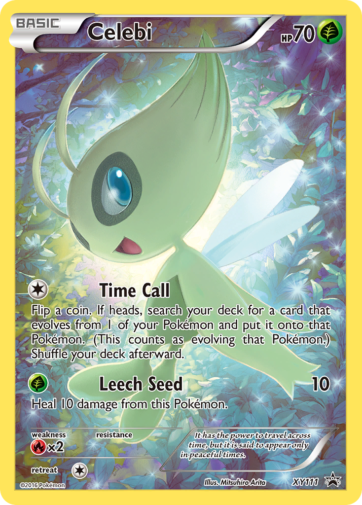 Celebi (XY111) [XY: Black Star Promos] | Deep Dive Games St. Marys