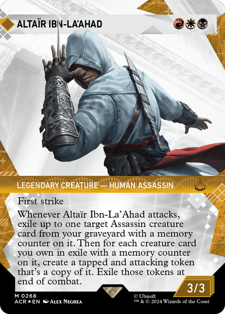 Altair Ibn-La'Ahad (Showcase) (Textured Foil) [Assassin's Creed] | Deep Dive Games St. Marys