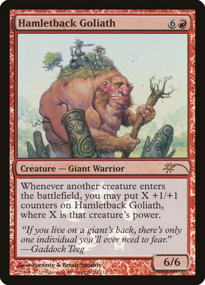 Hamletback Goliath [Resale Promos] | Deep Dive Games St. Marys