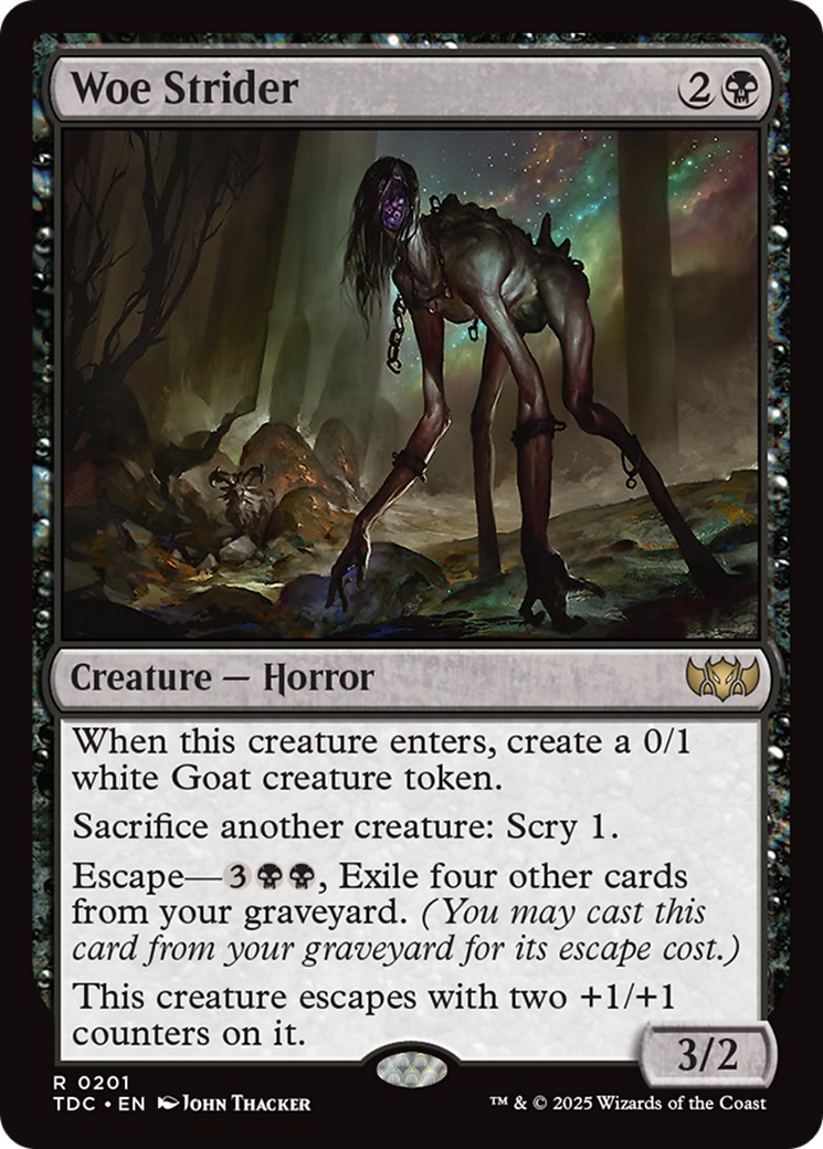 Woe Strider [Tarkir: Dragonstorm Commander] | Deep Dive Games St. Marys