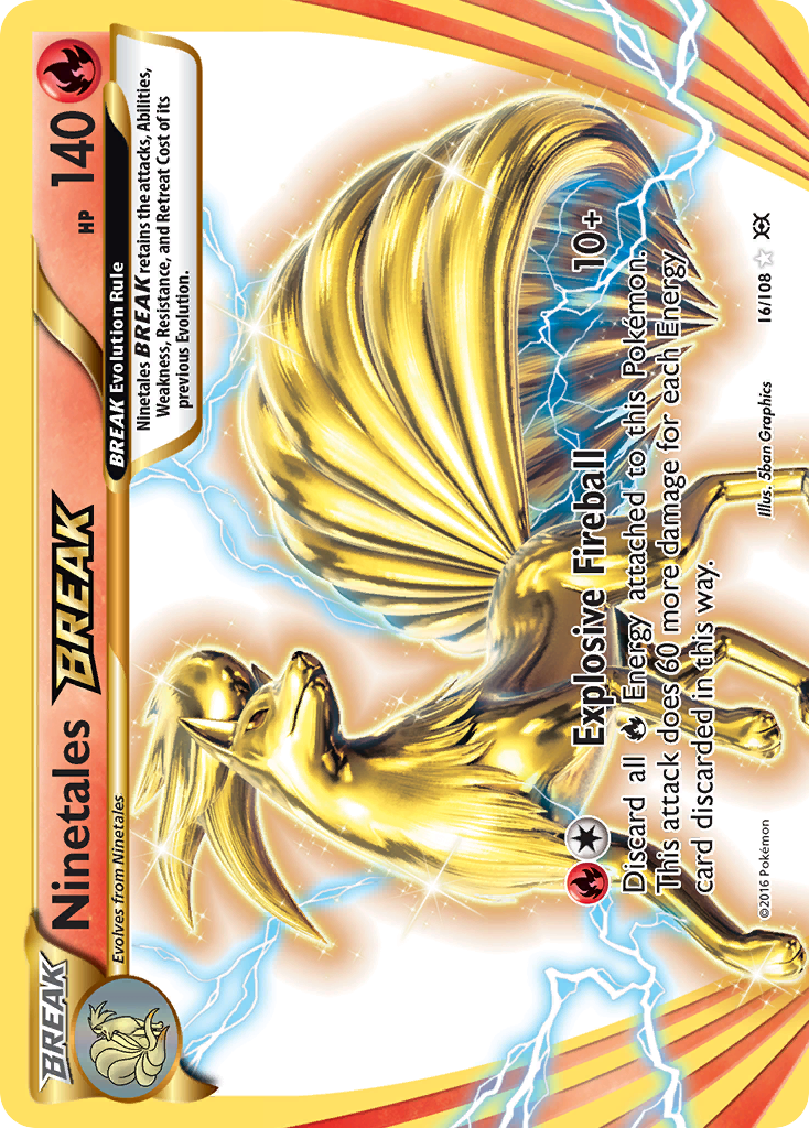 Ninetales BREAK (16/108) [XY: Evolutions] | Deep Dive Games St. Marys